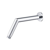 Isenberg By Flusso - Round Shower Arm With Flange - 10'' - With Flange - Chrome
