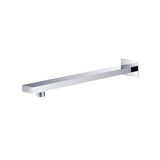 Isenberg By Flusso - Wall Mount Shower Arm - 15'' (385mm) - With Flange - Polished Nickel PVD