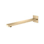 Isenberg By Flusso - Wall Mount Shower Arm - 16'' (400mm) - With Flange - Brushed Bronze Pvd