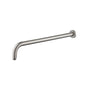 Isenberg By Flusso - Wall Mount Round Shower Arm - 20'' - With Flange - Brushed Nickel PVD