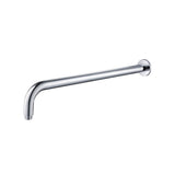 Isenberg By Flusso - Wall Mount Round Shower Arm - 20'' - With Flange - Chrome