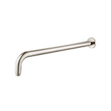 Isenberg By Flusso - Wall Mount Round Shower Arm - 20'' - With Flange - Polished Nickel PVD