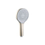 Isenberg By Flusso - 3-Function ABS Hand Held Shower Head - 125mm - Brushed Nickel PVD