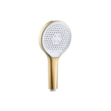 Isenberg By Flusso - 3-Function ABS Hand Held Shower Head - 125mm - Satin Brass PVD