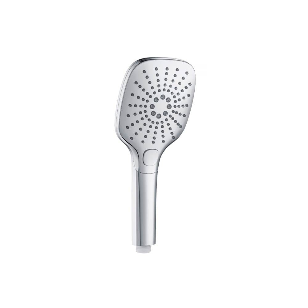 Isenberg By Flusso - 3-Function ABS Hand Held Shower Head - 125mm - Chrome
