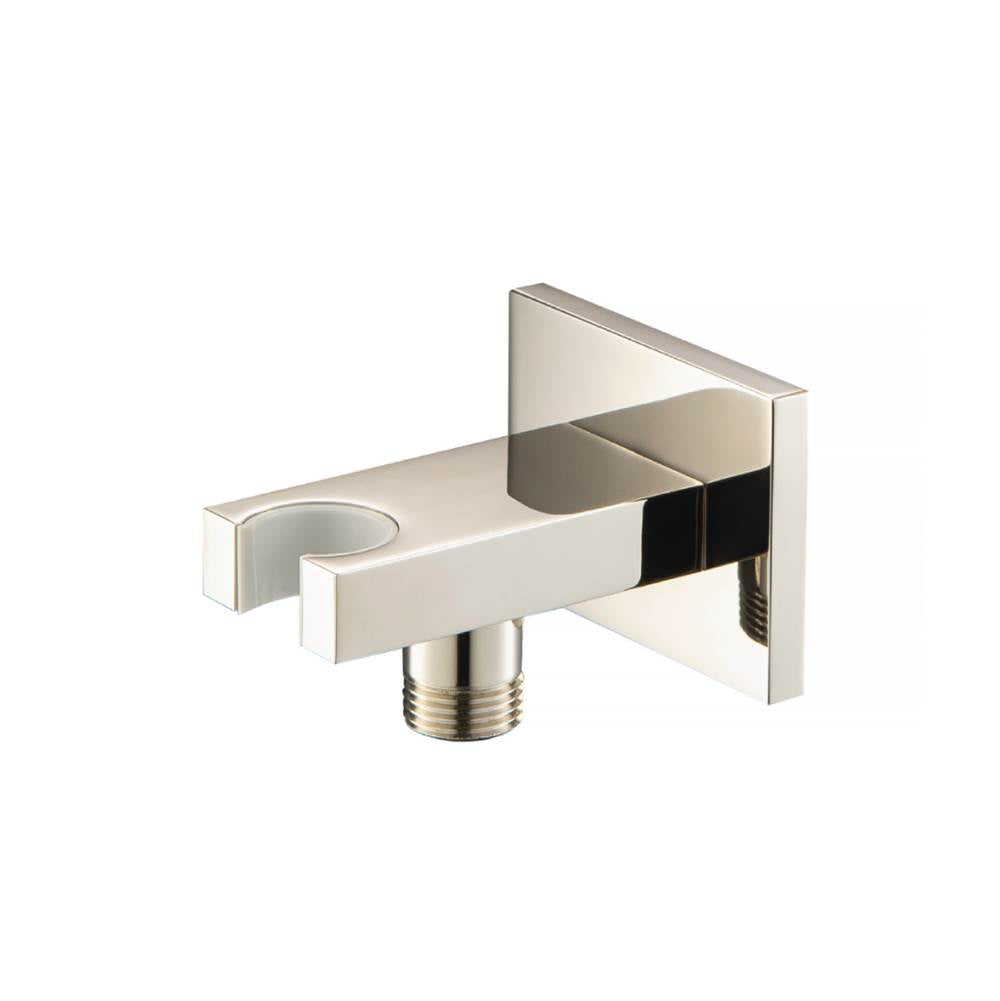 Isenberg By Flusso - Wall Elbow With Holder Combo - Polished Nickel PVD