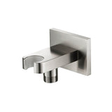 Isenberg By Flusso - Wall Elbow With Holder Combo - Brushed Nickel PVD