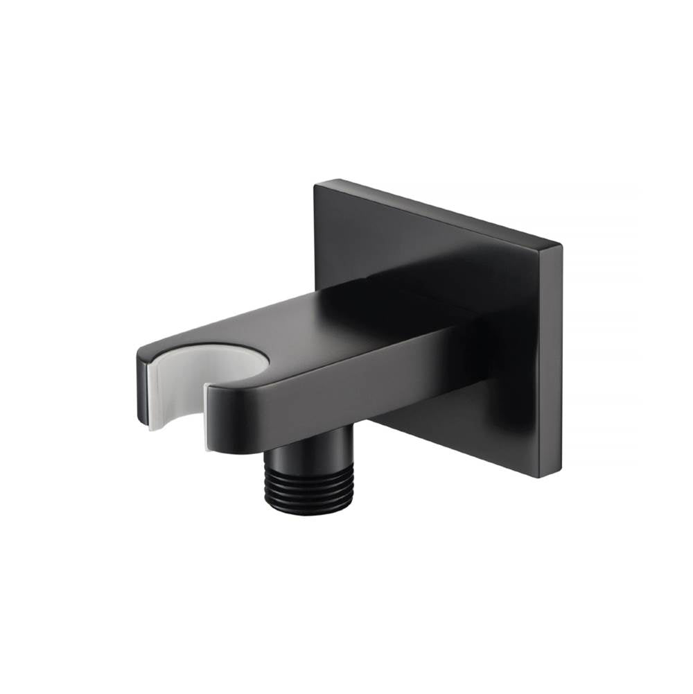 Isenberg By Flusso - Wall Elbow With Holder Combo - Matte Black