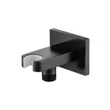 Isenberg By Flusso - Wall Elbow With Holder Combo - Matte Black