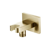 Isenberg By Flusso - Wall Elbow With Holder Combo - Satin Brass PVD