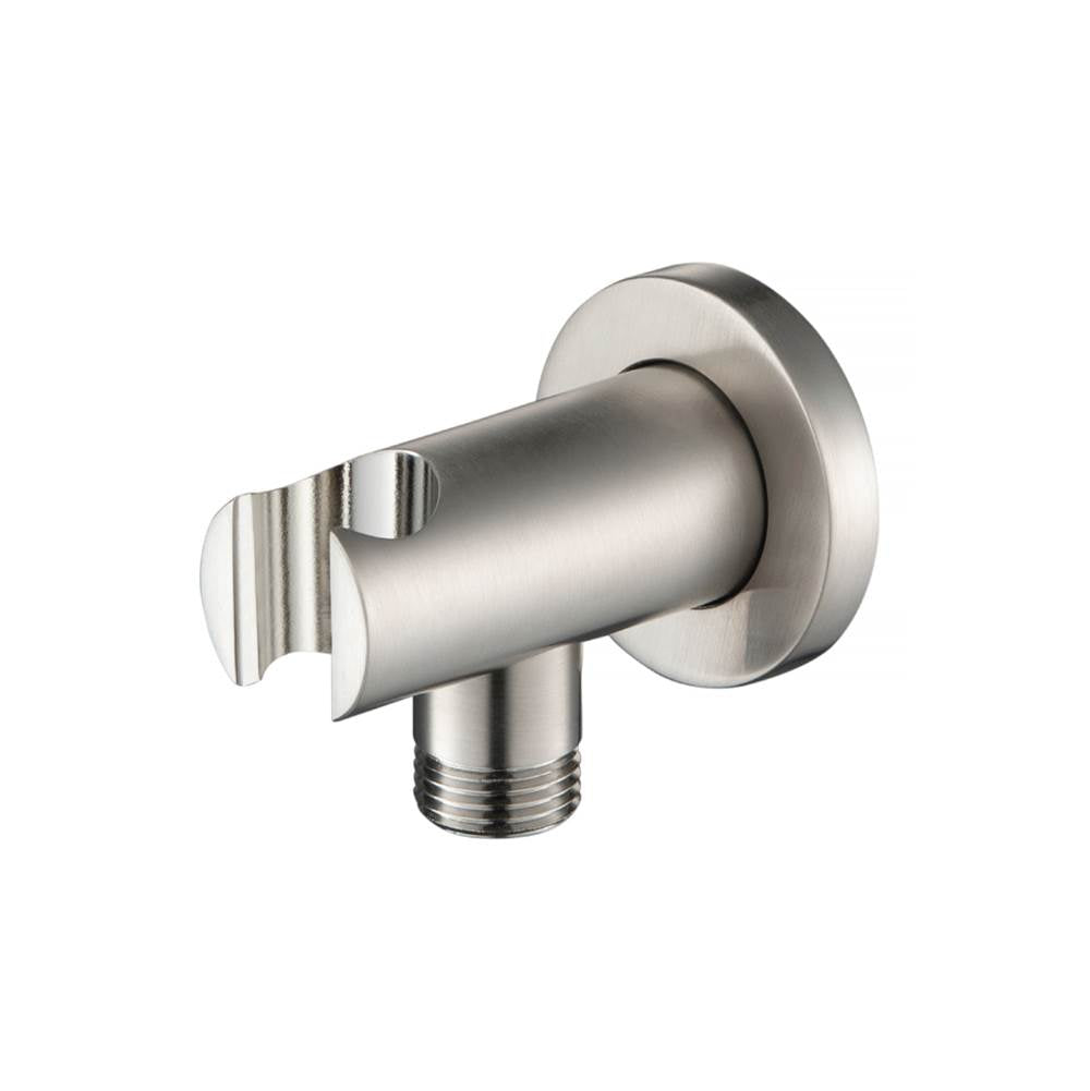 Isenberg By Flusso - Wall Elbow With Holder - Polished Nickel PVD
