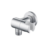 Isenberg By Flusso - Wall Elbow With Holder Combo - Adjustable Angle - Chrome