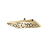 Isenberg By Flusso - 10'' Solid Brass Showerhead / Rainhead - Satin Brass PVD