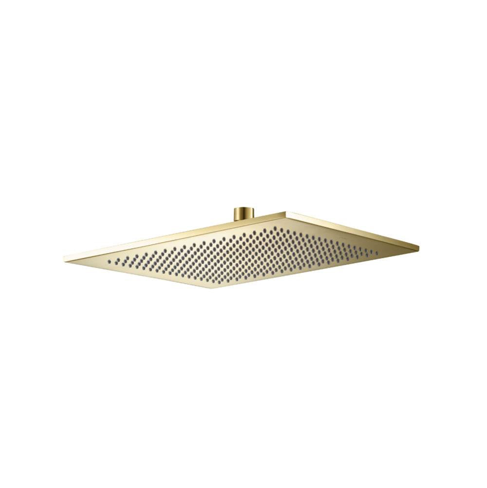 Isenberg By Flusso - 12'' Solid Brass Showerhead / Rainhead - Satin Brass PVD