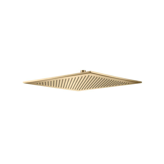 Isenberg By Flusso - 16'' Solid Brass Rain Shower Head - Brushed Bronze Pvd