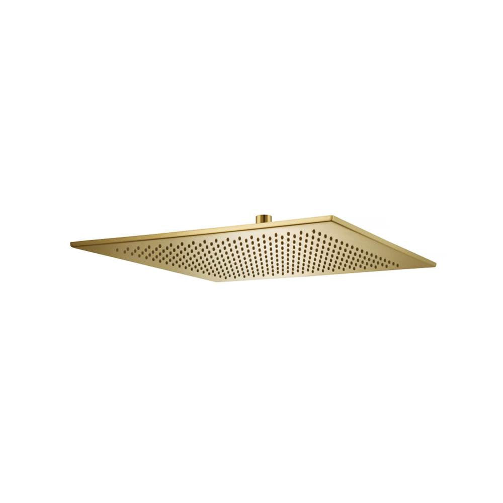 Isenberg By Flusso - 16'' Solid Brass Rain Shower Head - Satin Brass PVD