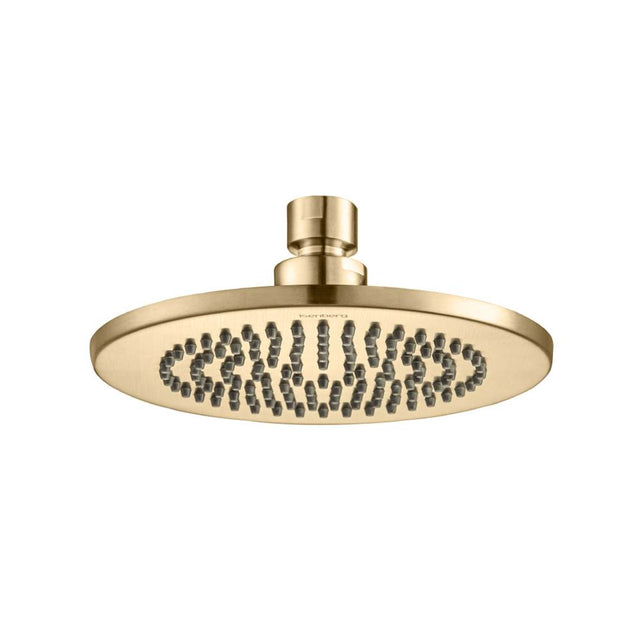 Isenberg By Flusso - 6'' Solid Brass Showerhead / Rainhead - Brushed Bronze Pvd