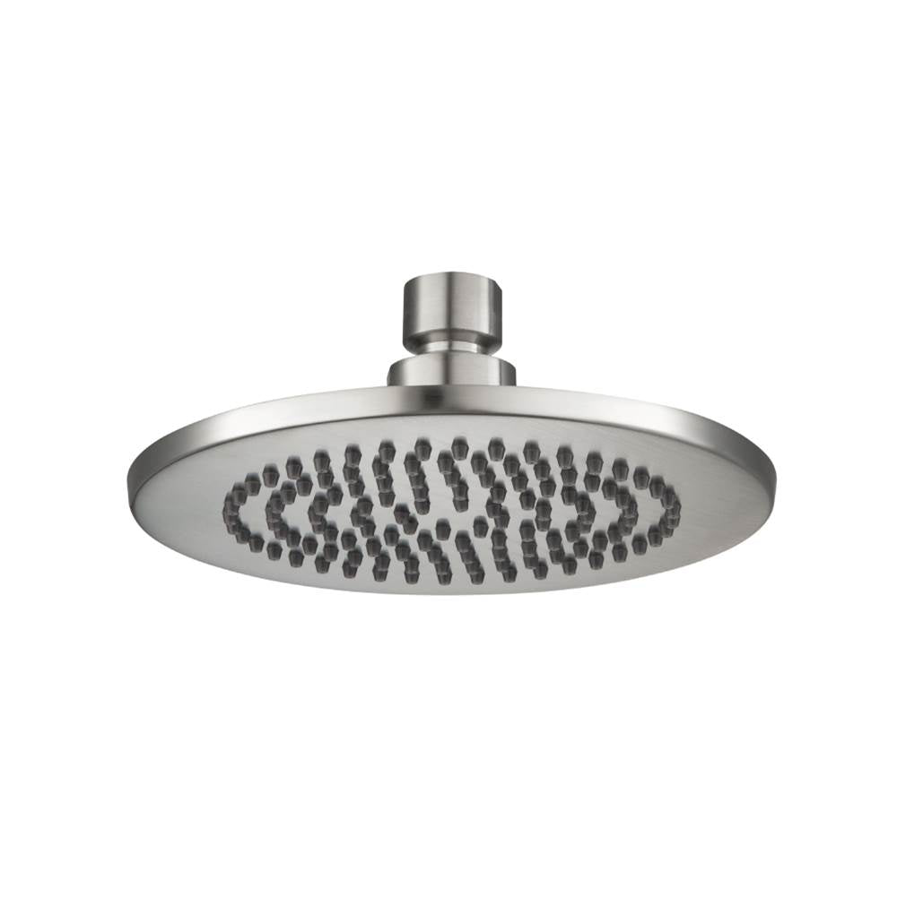 Isenberg By Flusso - 6'' Solid Brass Showerhead / Rainhead - Brushed Nickel PVD