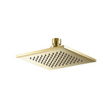 Isenberg By Flusso - 6'' Solid Brass Showerhead / Rainhead - Satin Brass PVD