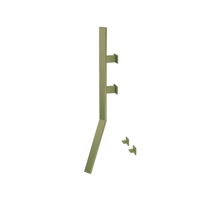 Isenberg By Flusso - Wall Mount Faucet With Handles - Army Green