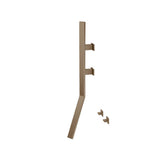 Isenberg By Flusso - Wall Mount Faucet With Handles - Dark Tan