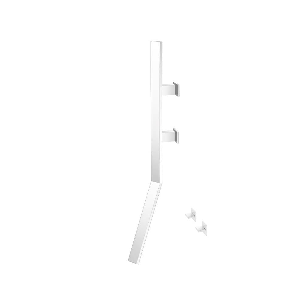 Isenberg By Flusso - Wall Mount Faucet With Handles - Gloss White