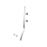 Isenberg By Flusso - Wall Mount Faucet With Deck Handles - Chrome