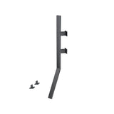 Isenberg By Flusso - Wall Mount Faucet With Deck Handles - Dark Grey