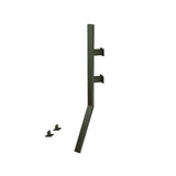 Isenberg By Flusso - Wall Mount Faucet With Deck Handles - Dark Green