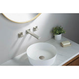 Trim For Two Handle Wall Mounted Bathroom Faucet