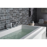 4 Hole Deck Mounted Roman Tub Faucet With Hand Shower