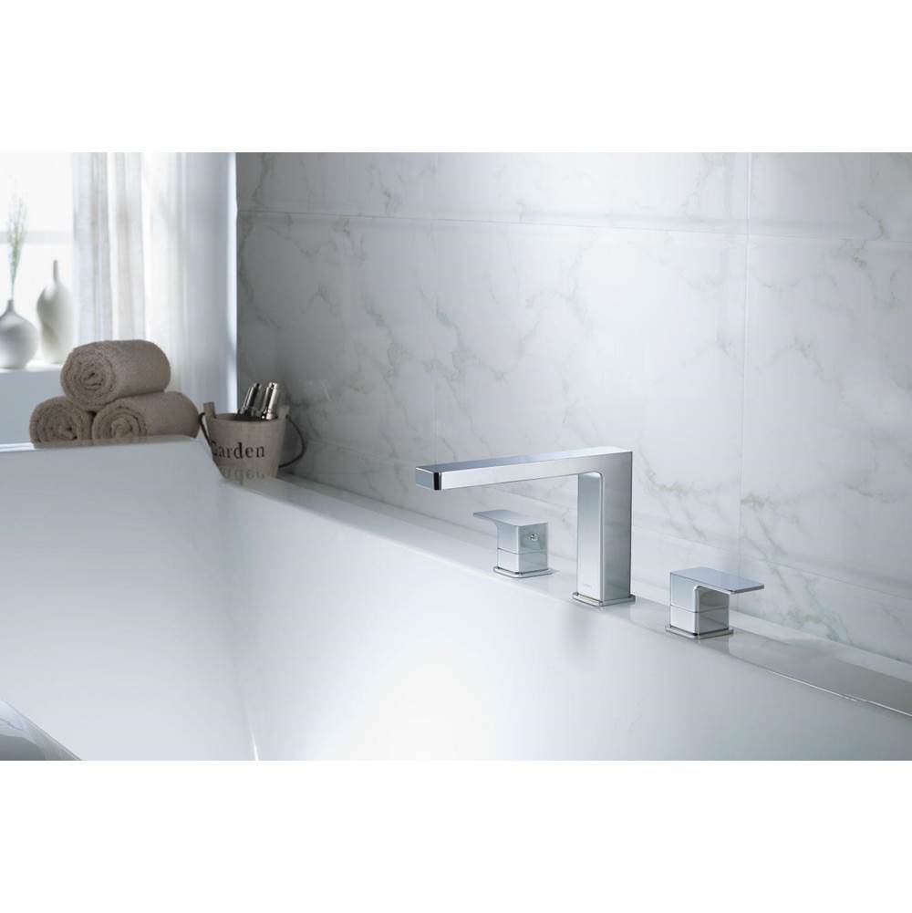 3 Hole Deck Mount Roman Tub Faucet
