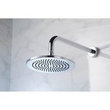 Wall Mount Round Shower Arm - 12'' (300mm) - With Flange