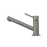 Isenberg By Flusso - Smallie - Stainless Steel Kitchen Faucet With Pull Out - Steel Grey