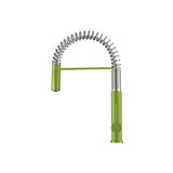Isenberg By Flusso - Dixie - Semi-Professional Dual Spray Stainless Steel Kitchen Faucet With Pull Out - Isenberg Green