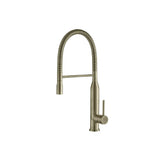 Isenberg By Flusso - Glatt - Semi-Professional Dual Spray Stainless Steel Kitchen Faucet With Pull Out - Light Verde