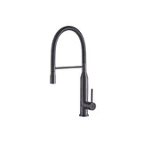 Isenberg By Flusso - Glatt - Semi-Professional Dual Spray Stainless Steel Kitchen Faucet With Pull Out - Rock Grey
