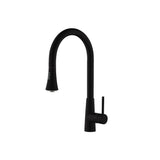 Isenberg By Flusso - Zest - Dual Spray Stainless Steel Kitchen Faucet With Pull Out - Gloss Black