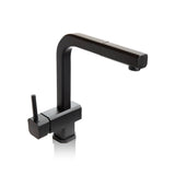 Isenberg By Flusso - Cito - Dual Spray Stainless Steel Kitchen Faucet With Pull Out - Matte Black