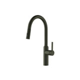 Isenberg By Flusso - Ziel - Dual Spray Stainless Steel Kitchen Faucet With Pull Out - Dark Green