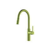 Isenberg By Flusso - Ziel - Dual Spray Stainless Steel Kitchen Faucet With Pull Out - Isenberg Green
