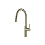 Isenberg By Flusso - Ziel - Dual Spray Stainless Steel Kitchen Faucet With Pull Out - Light Verde