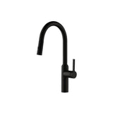 Isenberg By Flusso - Ziel - Dual Spray Stainless Steel Kitchen Faucet With Pull Out - Matte Black