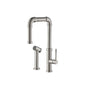 Isenberg By Flusso - Tanz - Stainless Steel Kitchen Faucet With Side Sprayer - Stainless Steel