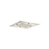 Isenberg By Flusso - 12'' Stainless Steel Flush Mount Rainhead With Mist Flow - Brushed Nickel PVD