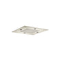 Isenberg By Flusso - 12'' Stainless Steel Flush Mount Rainhead With Mist Flow - Brushed Nickel PVD