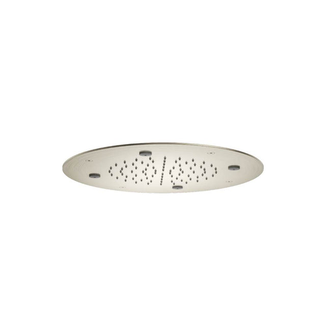 Isenberg By Flusso - 15'' Stainless Steel Flush Mount Rainhead With Mist Flow - Brushed Nickel PVD