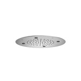 Isenberg By Flusso - 15'' Stainless Steel Flush Mount Rainhead With Mist Flow - Chrome