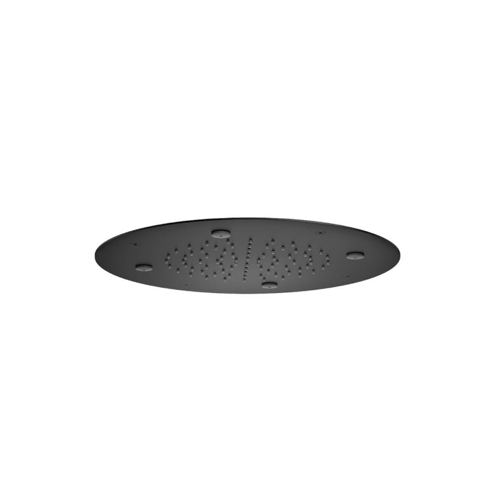 Isenberg By Flusso - 15'' Stainless Steel Flush Mount Rainhead With Mist Flow - Matte Black
