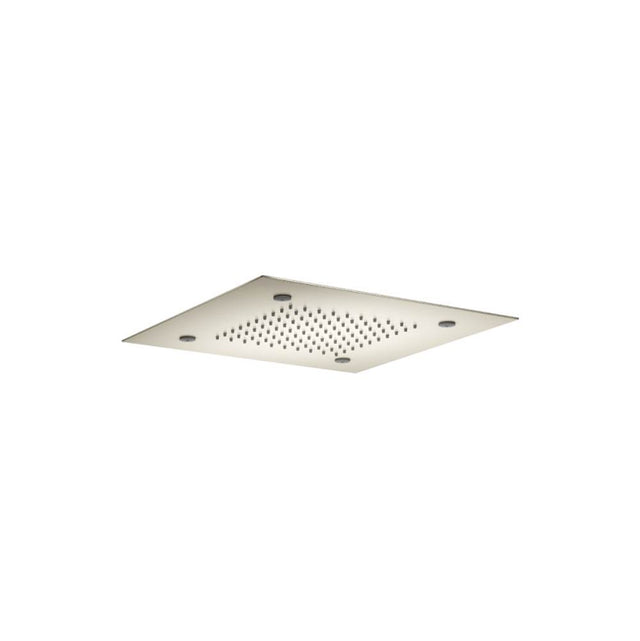 Isenberg By Flusso - 15'' Stainless Steel Flush Mount Rainhead With Mist Flow - Brushed Nickel PVD